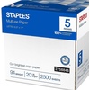 image:imageStaples Multiuse 85Inch X 11Inch Copy Paper 20 Lbs 94 Brightness 500Rm 5 RmCt2 500 Sheets