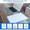 image:imageStaples Multiuse 85Inch X 11Inch Copy Paper 20 Lbs 94 Brightness 500Rm 5 RmCt4 000 Sheets