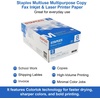 image:imageStaples Multiuse 85Inch X 11Inch Copy Paper 20 Lbs 94 Brightness 500Rm 5 RmCt4 000 Sheets