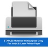 image:imageStaples Multiuse 85Inch X 11Inch Copy Paper 20 Lbs 94 Brightness 500Rm 5 RmCt4 000 Sheets