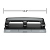 image:imageStaples OneTouch HeavyDuty 3Hole Punch 30Sheet Capacity Black  LowForce Punch