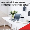 image:imageStaples Sorina Bonded Leather Chair GreyBlack