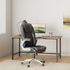 image:imageStaples Sorina Bonded Leather Chair GreyBlack