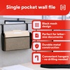 image:imageStaples TRU RED Mesh Letter Wall File 1  Pocket Black  Wall  Mounted File Organizer for Mail Documents and Quick  Access Storage1 Pack