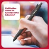 image:imageStaples TRU RED Retractable Gel Pens Medium Point 07mm Blue Ink 12 Pack  QuickDry Pens for Smooth SmearFree WritingBlack