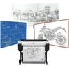 image:imageStaples Wide Format Engineering Paper Matte 36 x 500 2Carton 26657