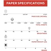 image:imageTRU RED 85 x 11 Multipurpose Paper 20 lbs 96 Brightness 500 SheetsReam 8 ReamsCarton85 x 11