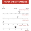 image:imageTRU RED 85 x 11 Multipurpose Paper 20 lbs 96 Brightness 500 SheetsReam 8 ReamsCarton85 x 11