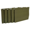 image:imageTRU RED Hanging File Folders Letter Size 5Tab Standard Green HeavyDuty Construction  250Box5Tab