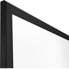 image:imageTRU RED Steel Magnetic Whiteboard  Dry Erase Board for Wall White Board with Satin Frame 2 ft x 15 ftBlack