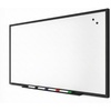 image:imageTRU RED Steel Magnetic Whiteboard  Dry Erase Board for Wall White Board with Satin Frame 2 ft x 15 ftBlack
