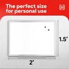 image:imageTRU RED Steel Magnetic Whiteboard  Dry Erase Board for Wall White Board with Satin Frame 2 ft x 15 ftGray