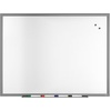 image:imageTRU RED Steel Magnetic Whiteboard  Dry Erase Board for Wall White Board with Satin Frame 2 ft x 15 ftGunmetal