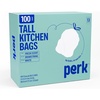 image:imagePERK 13 Gallon Kitchen Trash Bag Low Density 09 Mil100 Pack