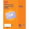 image:imageStaples 1 x 258 Address Labels White  EasyPeel Printable Laser amp Inkjet Mailing Labels 30 Labels per Sheet 100Pack37 500 Labels