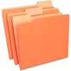 image:imageStaples File Folders Letter Size 13Cut Tabs Assorted Colors Durable 105Point Paper Stock 100PackOrange