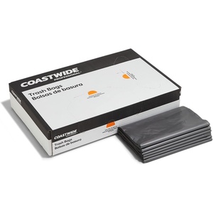 image:imageCoastwide Professional 4045 Gallon Trash Bag 39 x 47 Low Density 17 mil Silver 50 BagsBox