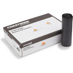 image:imageLinear Low Density Trash Bags 55 Gallon Black 100 BagsBox
