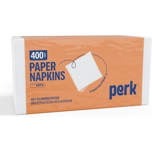 image:imagePerk Paper Napkins  Disposable 1Ply Luncheon Size Perfect for Events Entertaining Office 400 Pack