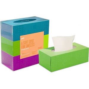 image:imagePerk Ultra Soft Facial Tissues 2Ply 160 SheetsBox 3 BoxesPack 12 PacksCarton FSC Certified Soft Tissue36 Pack