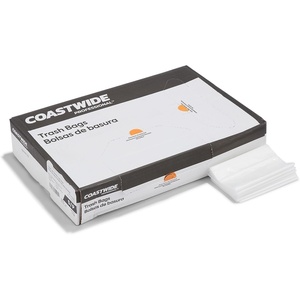 image:imageSTAPLES BRIGHTON Clear Professional Linear LowDensity Trash Bags 1216 Gallon 250 BagsBox