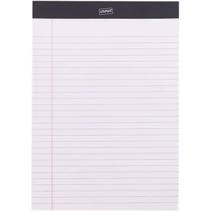 image:imageSTAPLES Legal Pads 85 x 11 Wide Ruled Perforated 50 SheetsPad 12PackNotepads 72 Pack