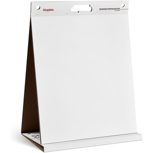 image:imageSTAPLES Stickies Tabletop Easel Pad 20 X 23 White 20 SheetsPad  Easel Pad for Meetings amp Classrooms20 x 23