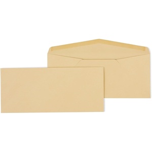 image:imageStaples 12 Brown Kraft Gummed Envelopes Heavyweight OpenEnd Mailing Envelopes 500Box