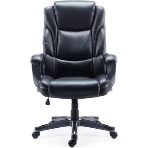 image:imageStaples Sorina Bonded Leather Chair GreyBlack