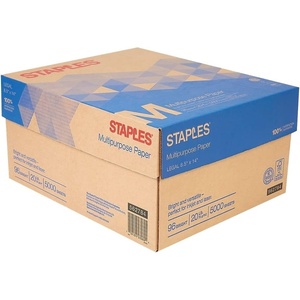 image:imageTRU RED 85 x 11 Multipurpose Paper 20 lbs 96 Brightness 500 SheetsReam 8 ReamsCarton85 x 14