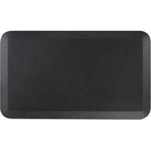 image:imageUnion amp Scale Flexfit AntiFatigue Floor Mat Cushioned Ergonomic Standing Mat NonSlip Waterproof 315 x 195 Black 2Pack