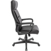 image:imageSTAPLES Rutherford Ergonomic Manager amp Executive Office Chair High Back Swivel Adjustable Height Luxura Faux Leather GrayBlack