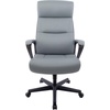 image:imageSTAPLES Rutherford Ergonomic Manager amp Executive Office Chair High Back Swivel Adjustable Height Luxura Faux Leather GrayGrey