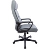 image:imageSTAPLES Rutherford Ergonomic Manager amp Executive Office Chair High Back Swivel Adjustable Height Luxura Faux Leather GrayGrey