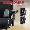 image:imageStaples 1680262 Driscott Mesh Big and Tall Chair Black