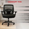image:imageStaples 1680262 Driscott Mesh Big and Tall Chair Black
