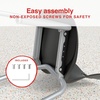 image:imageSTAPLES Polypropylene 12 Student Chair Black 4Box ST63543