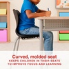 image:imageSTAPLES Polypropylene 14 Student Chair Black 4Box ST63542