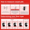 image:imageStaples Chair Mat wLip 36 x 48 for LowPile Carpet Clear Poly ST63680