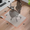 image:imageStaples Hard Floor Chair Mat wLip 36 x 48 Clear Polycarbonate ST63679