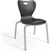 image:imageSTAPLES Polypropylene 16 Student Chair Black 4Box ST63541