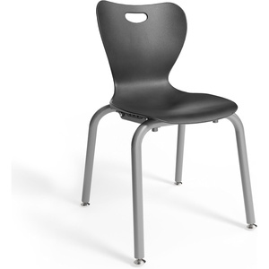 image:imageSTAPLES Polypropylene 14 Student Chair Black 4Box ST63542