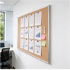 image:imageStaples Cork Bulletin Board Aluminum Frame 2 ft W x 15 ft H1 Count Pack of 1