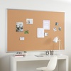 image:imageStaples Cork Bulletin Board Aluminum Frame 2 ft W x 15 ft H1 Count Pack of 1