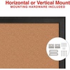 image:imageStaples Cork Bulletin Board Aluminum Frame 2 ft W x 15 ft H2 x 15