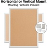 image:imageStaples Cork Bulletin Board Aluminum Frame 2 ft W x 15 ft H2 x 15