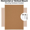 image:imageStaples Cork Bulletin Board Aluminum Frame 2 ft W x 15 ft H4 x 3