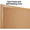 image:imageStaples Cork Bulletin Board Aluminum Frame 2 ft W x 15 ft H4 x 3