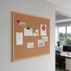 image:imageStaples Cork Bulletin Board Aluminum Frame 2 ft W x 15 ft H4 x 3