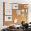 image:imageStaples Cork Bulletin Board Aluminum Frame 2 ft W x 15 ft H48 x 36